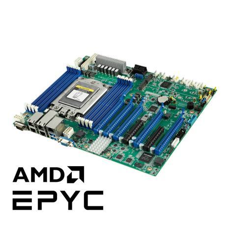 OLGA 4094 AMD® EPYC 7003 ATX Server Board with 8x DDR4, 5x PCIe 4.0  x16 + 2x PCIe 4.0 x8, 9x SATA 3,   5x USB 3.0, Dual 10GbE + dual Gb, and IPMI
