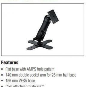 AMPS mount, TRIAXIS arm, VASA base