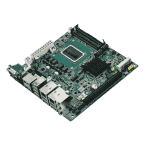 Carte mère industrielle, mITX w/i5-6440EQ+QM170, 2DP/HDMI/LVDS/2GbE,RoHS