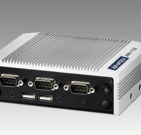 PC industriel fanless, Intel Atom N2600 1.6GHz w/4COM+4USB+LAN