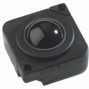 Trackball En bakélite 25mm de diamètre Trackball couleur noire Etanchéité: IP65