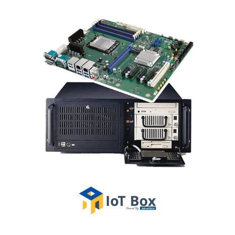 4U rackmount PC, i3/i5/I7 Intel CPU, max 128GB RAM, M.2/SSD storage