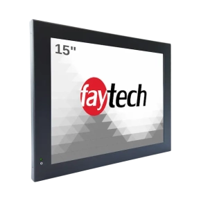 Panel PC 15" Fanless avec Intel N3350, tactile résistif,