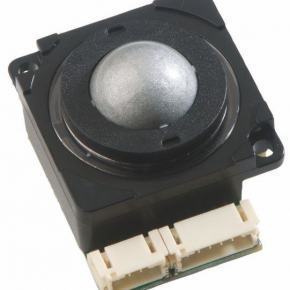 Trackball industrielle laser 19mm de diamètre Bague amovible, combo PS/2 & USB Etanchéité: IP68