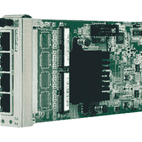 Cartes ethernet pour PC industriel CompactPCI, 4-port GbE AMC with SFP conn.