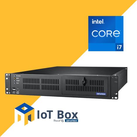 PC rackable 2U préconfiguré avec Intel Core Intel Core i7-12700E  16GB DDR5 500Gb SSD, Windows 10 IoT