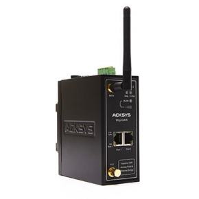 Point d'accès, bridge WiFi et répéteur WDS (802.11a,b,g,h), 2 ports Ethernet, format rail Din, sortie alarme, C-KEY