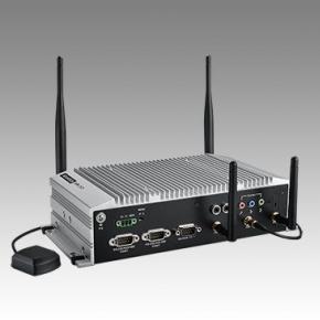 PC industriel fanless, Intel Atom E3825 DC 1.33 GHz  w/4 COM