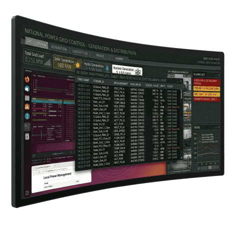 43" Ultra HD Curved Touchscreen Display Portrait/Landscape VESA HDMI, VGA, DP