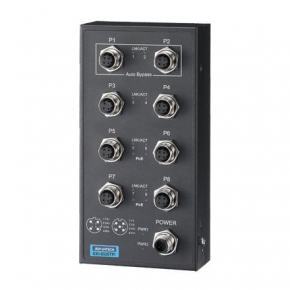 Switch pour application ferroviaire, EN50155 8xM12 Unmanaged Switch w/ PoE