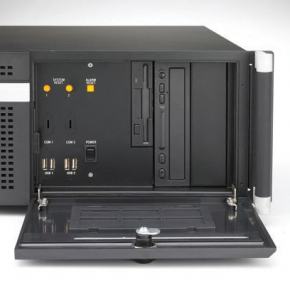 Châssis 4U pour PC rack 19'', ACP-4010MB avec carte de controle intelligente