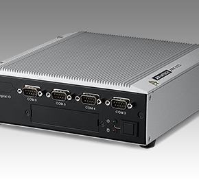 PC industriel fanless, Intel Celeron J1900 QC with 6 COM and 8 USB