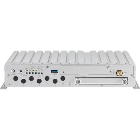 PC fanless embarqué pour véhicule Intel Atom® E3950 conforme à la norme E-Mark