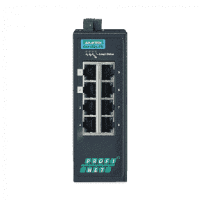 ETHERNET DEVICE, 8FE Ind. Switch with PROFINET MRP Master