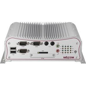 195mm(W) x200mm (D) x 65mm (H) On board Intel ATOM D2550 1 - Intel® ICH10R chipset- 4 x COMs VGA, 4xUSB, PS/2, 1xSpeaker out - 9 ~ 36V DC input - 4 * 10/100/1000 Ethernet - One 2.5"" HDD Spa