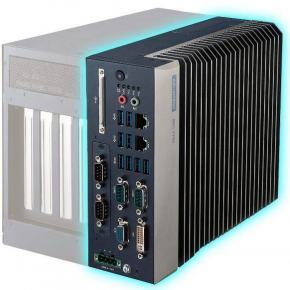 PC industriel CompactPCI, MIC-7700, Q170, VGA+DVI, 4 COM, 8 USB3.0