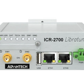 Industrial 4G Router, 2 x LAN, 2x SIM, USB 2.0, metal case, no accessories