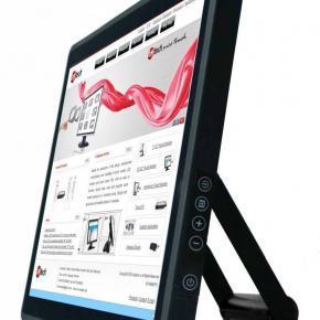 15" Resistive Touch Monitor flat