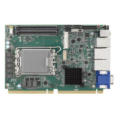 Carte mère industrielle compatible Intel Core 12/13/14 eme Gen, DDR5, 2 x LAN, 2 x COM, 8 x USB, H610E