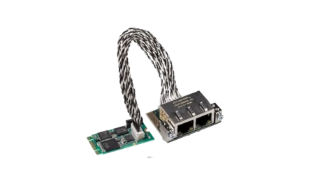 Carte PC M.2 2242 Key B+M - Ethernet temps réel