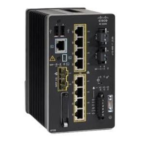 10 Port Cisco Catalyst Rugged Managed Switch with eight Gigabit PoE+ and two Gigabit fibre SFP ports