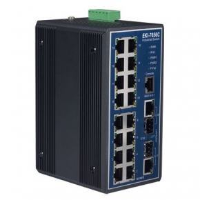 Switch industriel, 16+2G Combo Ports Ind. Managed GbE Switch