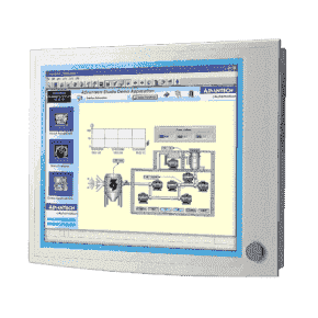 Moniteur ou écran industriel tactile, 19" SXGA Ind.LED Monitor w/ Resistive TS (Combo)