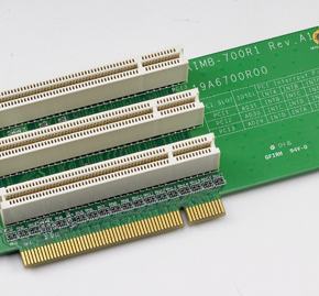 Adaptateur riser card pour carte mère industrielle, PCI to 3 PCI A201-1,RoHS