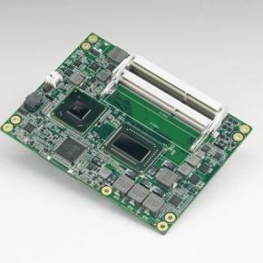 Carte industrielle basique COM Express pour informatique embarquée, Celeron 847E 1.1G BGA COM Express Module non-ECC