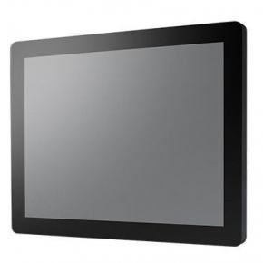 Flat fronted touch 15" Industrial grade monitor ultra thin profile