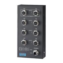 Switch pour application ferroviaire, EN50155 8xM12 Unmanaged Switch w/ auto bypass.