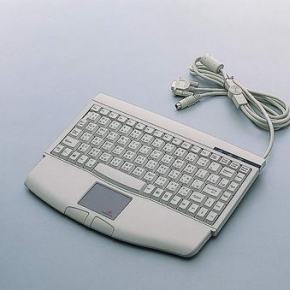 Compact industrial keyboard with 88keys & Touch-Pad ACK-540US