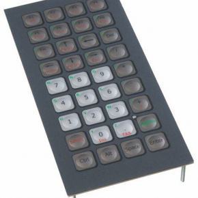 Clavier industriel durci à encastrer sans dispositif de pointage 36 touches Version prise en main Etanchéité: IP65 Interface USB NA