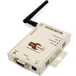 Passerelle monovoie série RS232 <-> WiFi 802.11 a/b/g/h, format compact