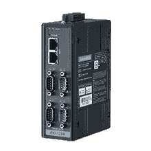 Passerelle industrielle série ethernet, 4-port Modbus Gateway with Wide Temp.