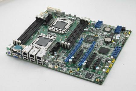 Carte mère industrielle pour serveur, LGA1366 CEB SMB w/6 SATA/2 PCIe x16