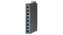 Switch ethernet industriel 8 ports 10/100Mbps administrable (-40 ~ 75°C)