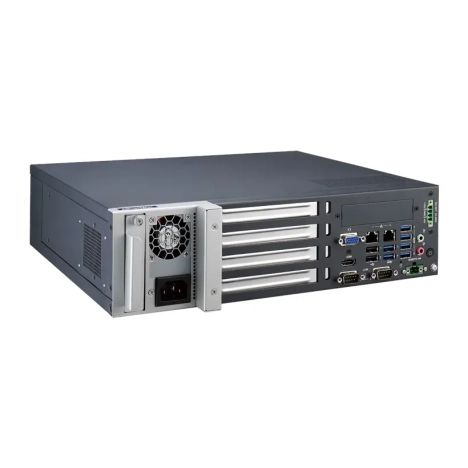 Compact Industrial Computer Chassis for PCE-2000 Series CPU Board and 250W PSU and 2 x 2.5", 250W PSU