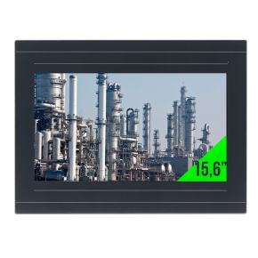 15.6” IP66 Heavy Industrial 16:9 HD Zero Bezel Flush Touch Monitor