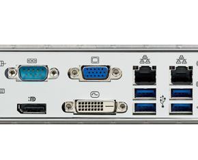 Carte mère industrielle, C2D LGA775 mATX FSB1066 VGA/ GbE/10COM w/o LVDS