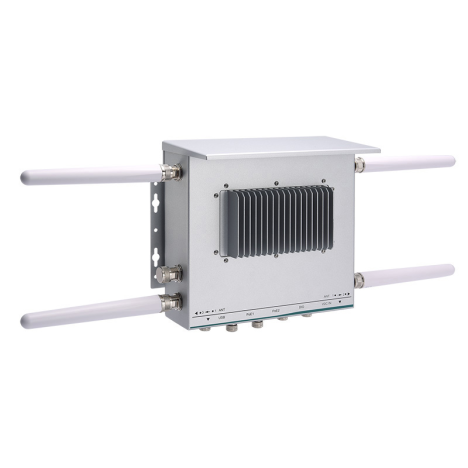 PC fanless IP67 pour l'IA dans l'Edge équipé d'un GPU NVIDIA Jetson Orin NX x2 PoE, x1 USB et x8 entrées/sorties digitales