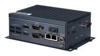 Compact IoT Edge Computer with Intel Core™ i Processor, 2 x GbE, 4 x USB 3.2, 2 x RS-232/422/485, 1 x HDMI, 1 x DP, 1 x GPIO