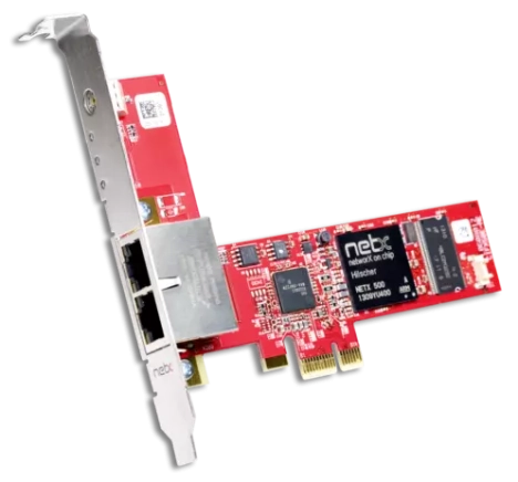 Carte PCIe Ethernet temps réel