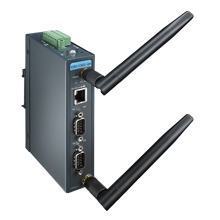 2-Ports RS-232/422/485 to 802.11a/b/g/n WLAN Modbus Gateway