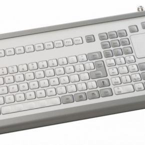 Industrial keyboard, 106 keys,n IP65, with touchpad, USB / Spanish