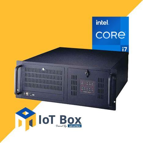 PC rackable 4U préconfiguré avec Intel Core i7-12700E, 16GB DDR5, 500Gb SSD, Windows 10 IoT