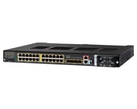 28 Port Cisco Catalyst IE4010 19" 1U Rack-Mount Managed Industrial Ethernet Switch with 24x Gigabit PoE ports and 4x Gigabit SFP ports