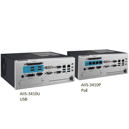 Compact Vision System, Supports Intel® 6th generation Core i CPU, 4-CH Camera Interface for GigE PoE or USB 3.0