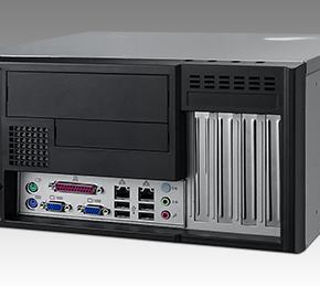 Châssis pour PC industriel, IPC-5120-00CE + 350W PSU: PS8-350FATX-XE