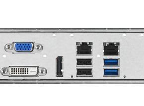 Carte mère industrielle pour serveur, LGA 1150 uATX Server Board with 2 PCIe x8 link